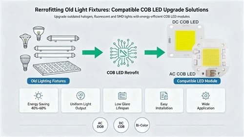Retrofitting Older Fixtures: Compatible COB LED Upgrade Options